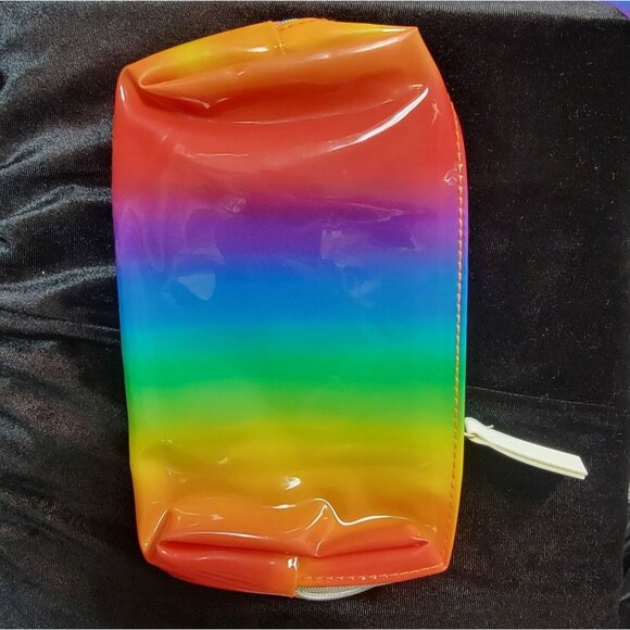 Rainbow Zippered Cosmetic Pouch Bag - Picture 2 of 3